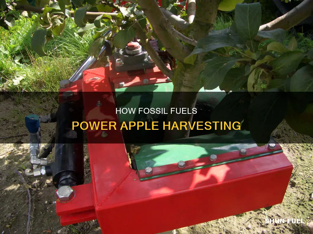 do fossil machines fuel apple tree shakers