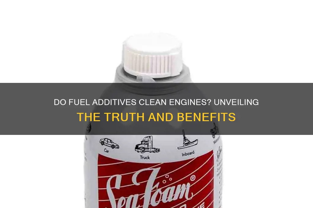do fuel additives clean engines