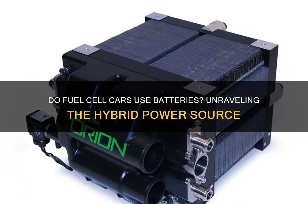 do fuel cell cars use batteries