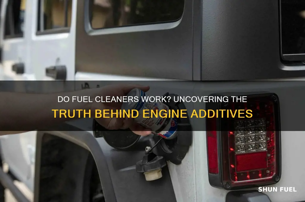 do fuel cleaners actually work