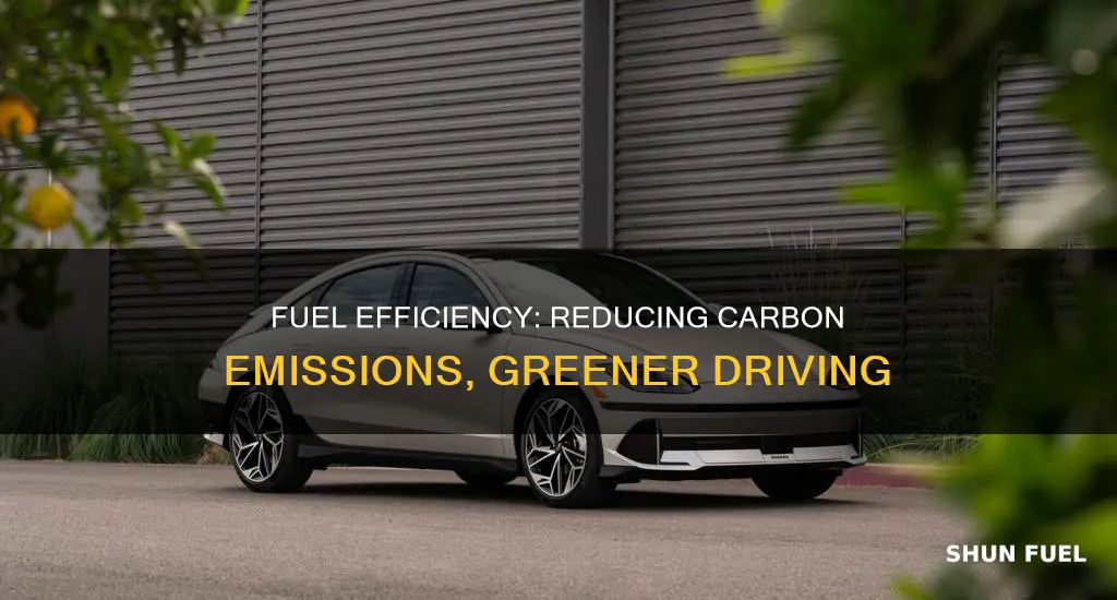 do fuel efficient cars reduce carbon emissions
