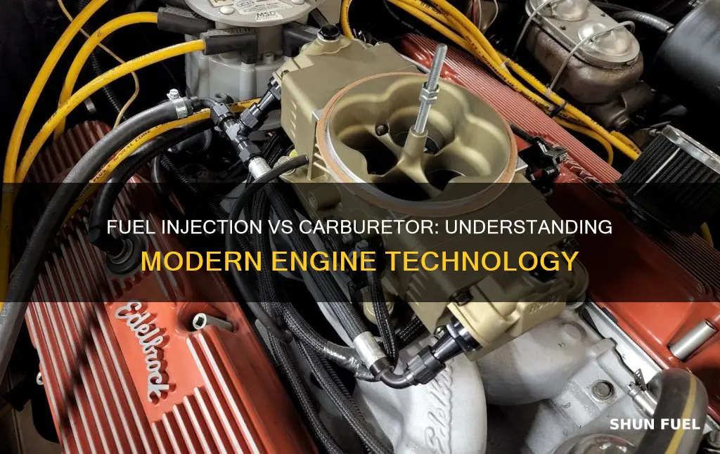 do fuel injected cars have a carburetor