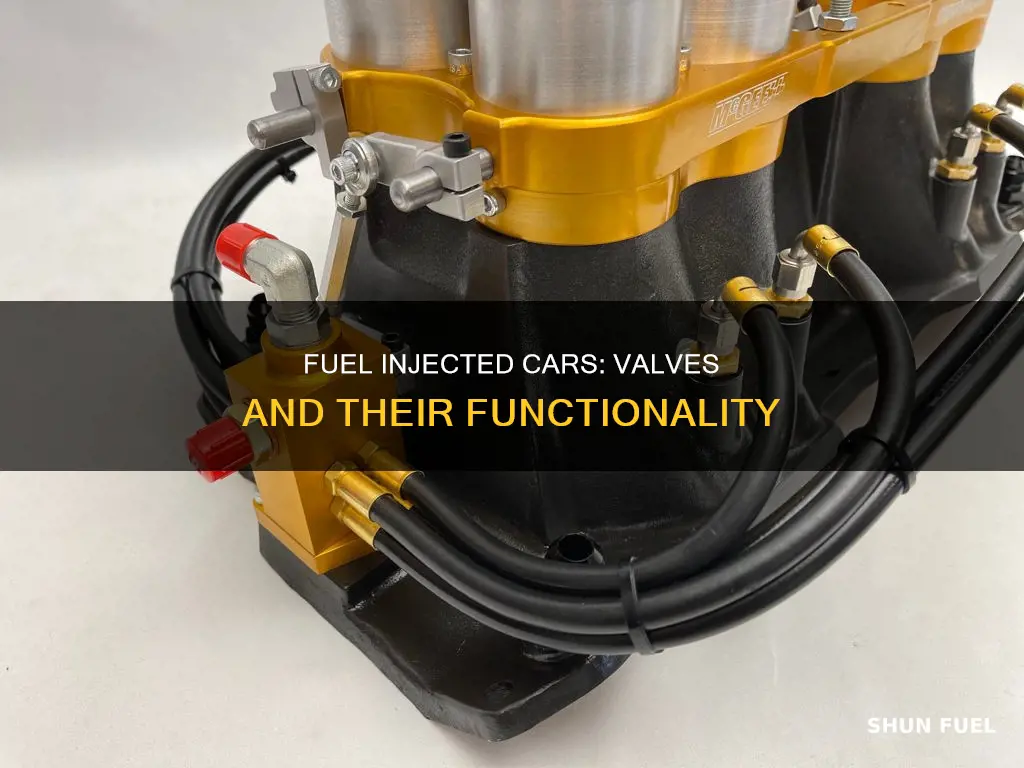 do fuel injected cars have valves