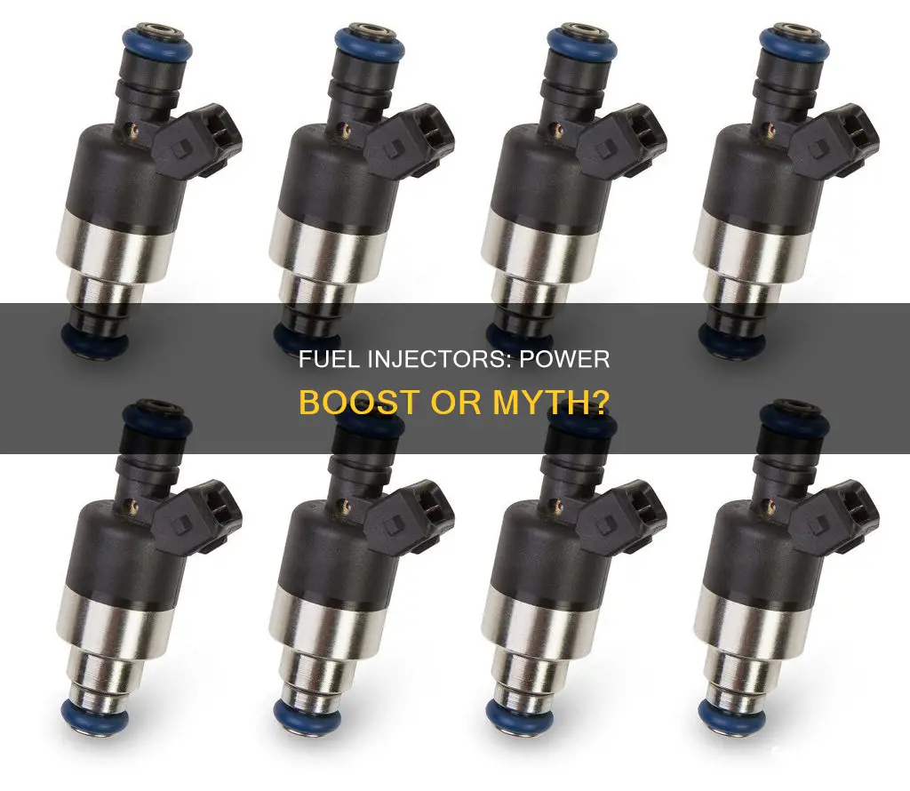 do fuel injectors add hp