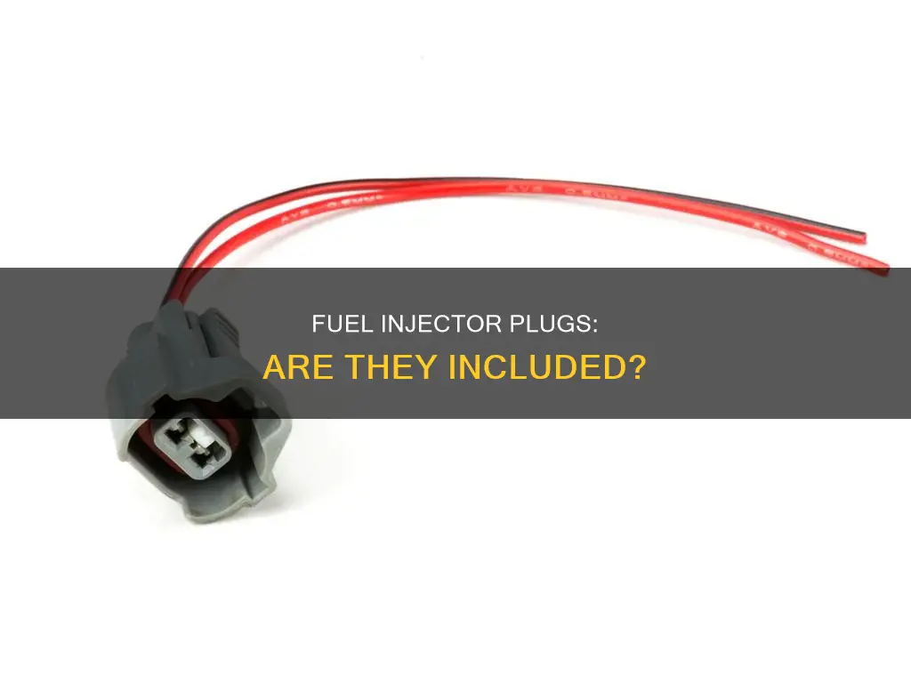 do fuel injectors come with a plug