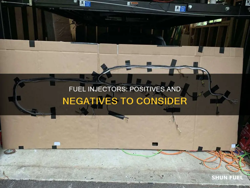 do fuel injectors have a positive and negative