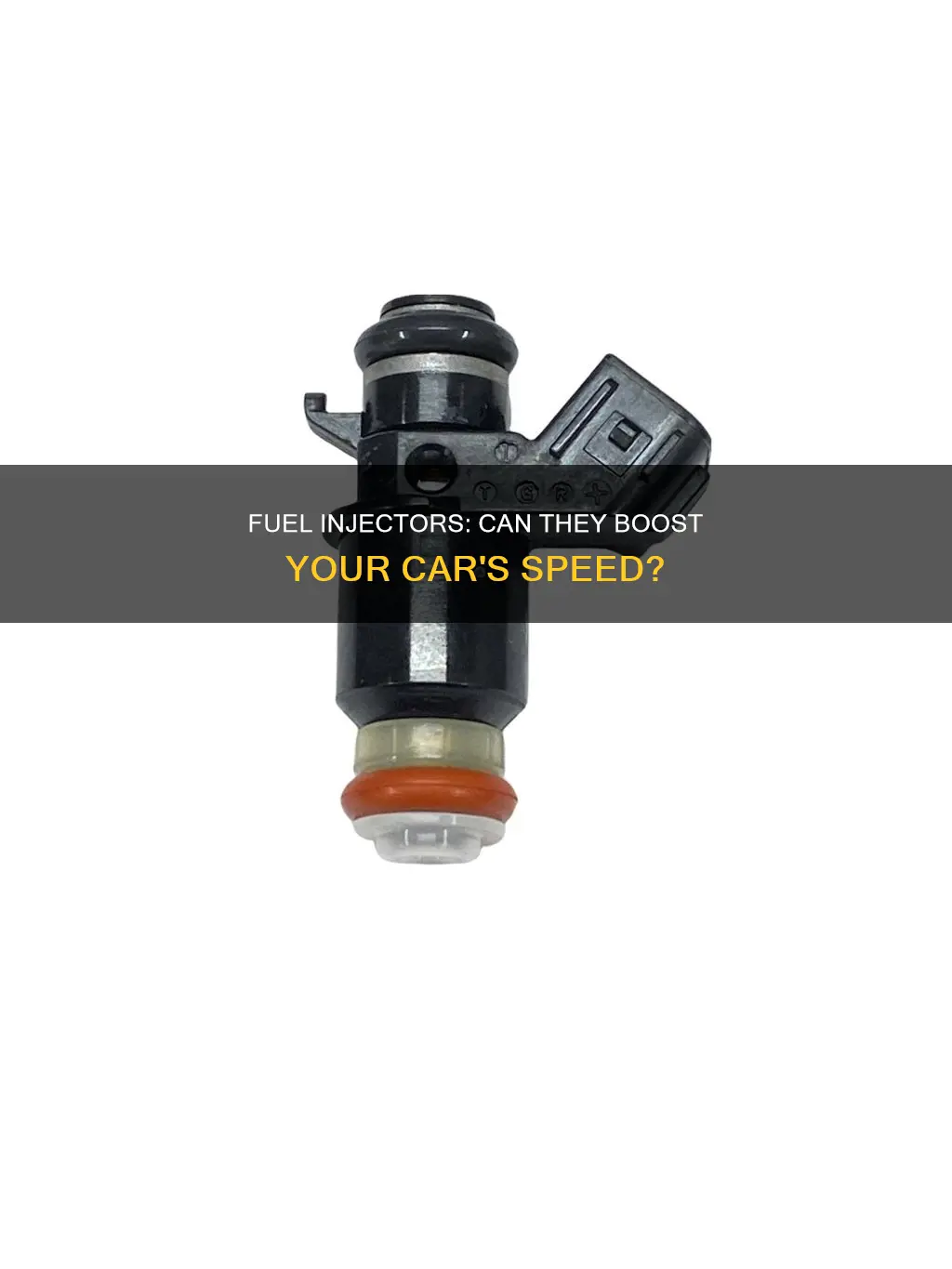 do fuel injectors make your car faster