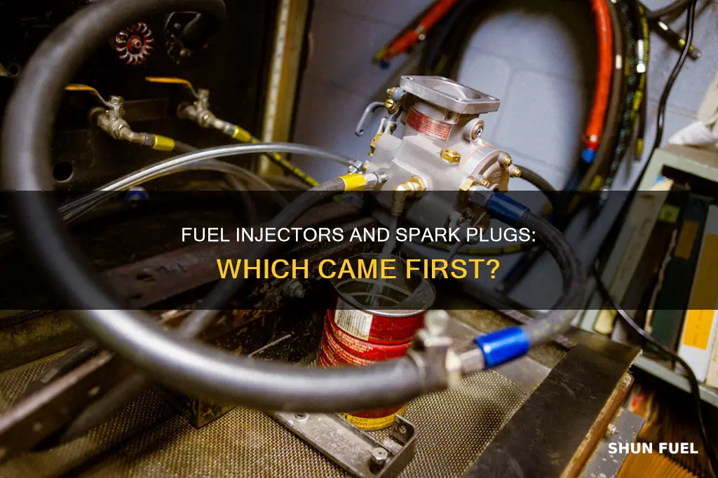 do fuel injectors precede the spark plus