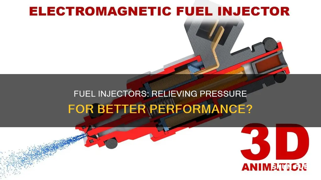 do fuel injectors relieve pressure