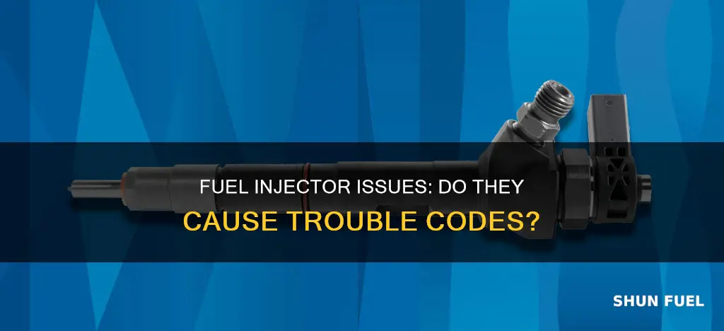 do fuel injectors throw codes