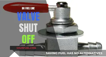 Fuel Line Valve Shut-Off: When and Why?