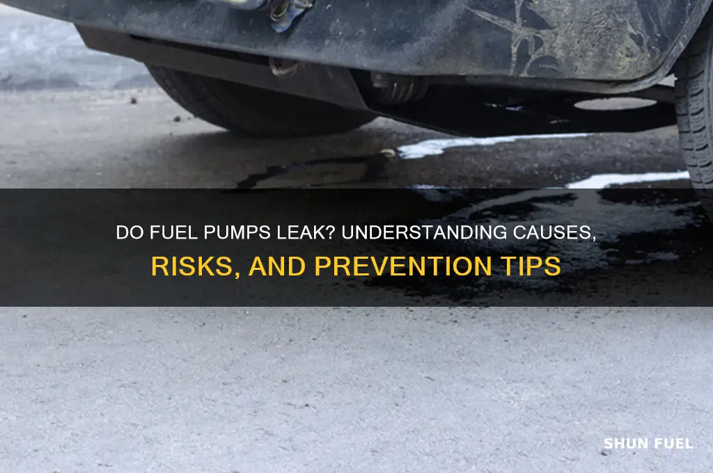 do fuel pumps leak