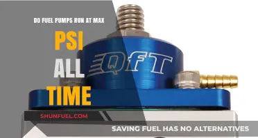 Do Fuel Pumps Always Operate at Maximum PSI? Explained