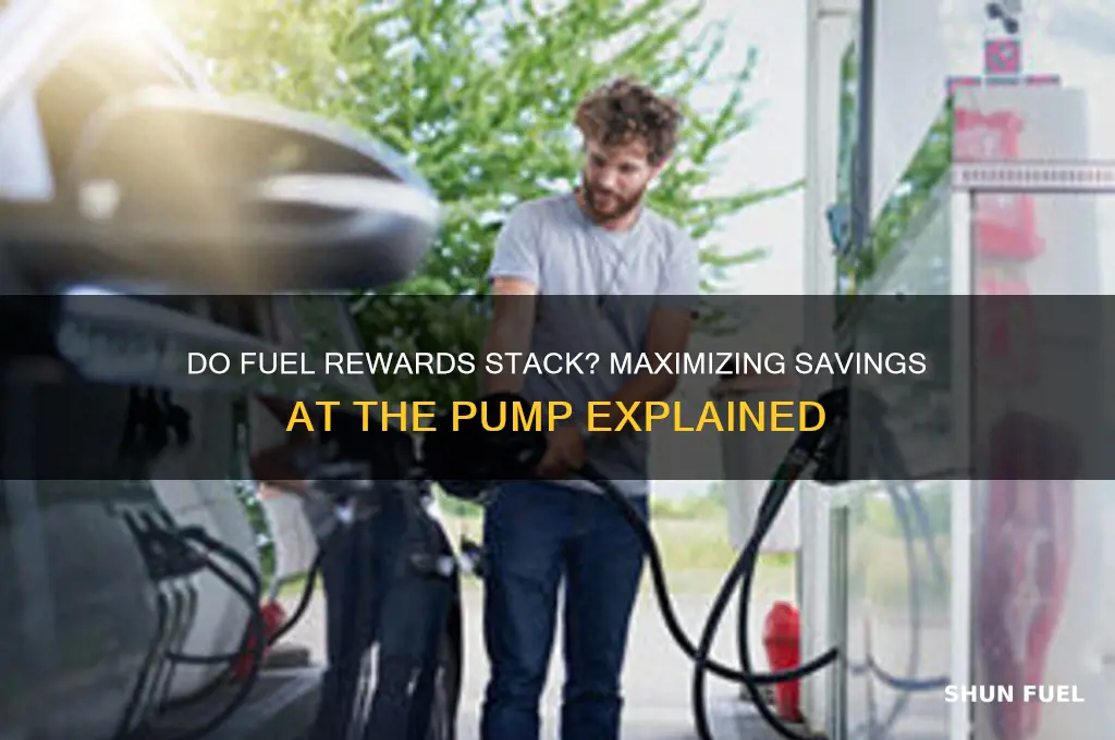 do fuel rewards stack
