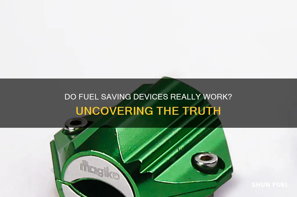 do fuel saving devices work