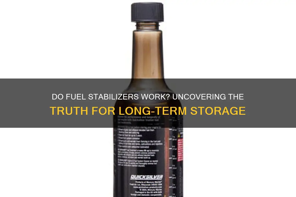do fuel stabilizers work