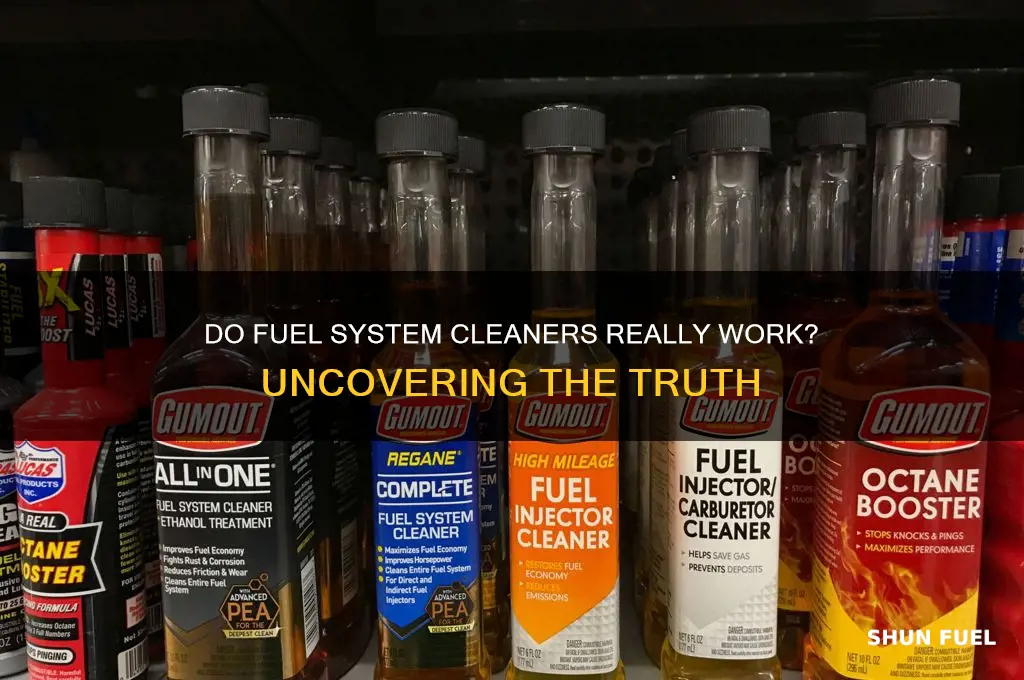 do fuel system ckeaners work