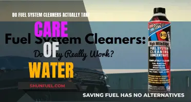Fuel System Cleaners: Effective Solution for Water-Related Issues?