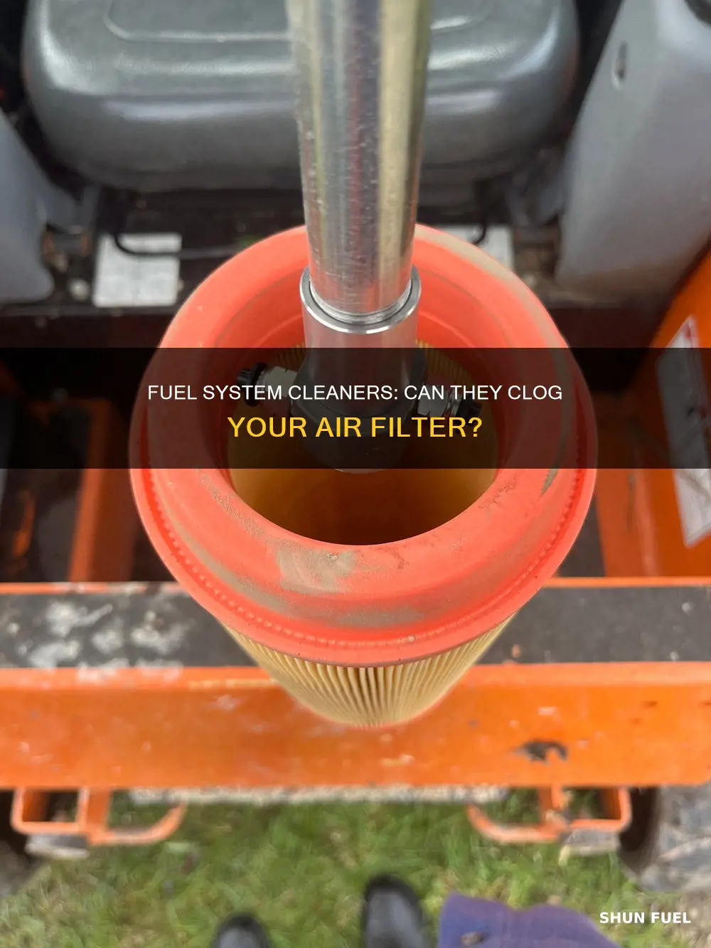do fuel system cleaners clog air filter