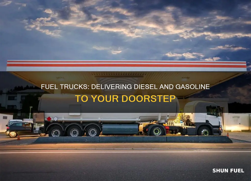 do fuel trucks deliver both diesel and gas