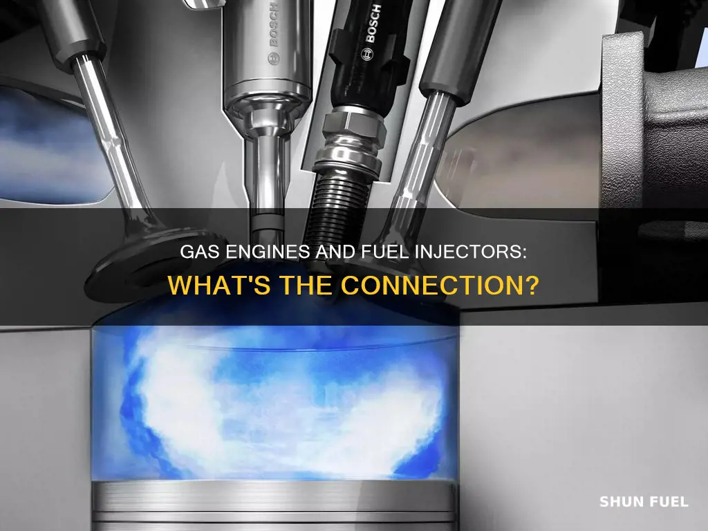 do gas engines have fuel injectors