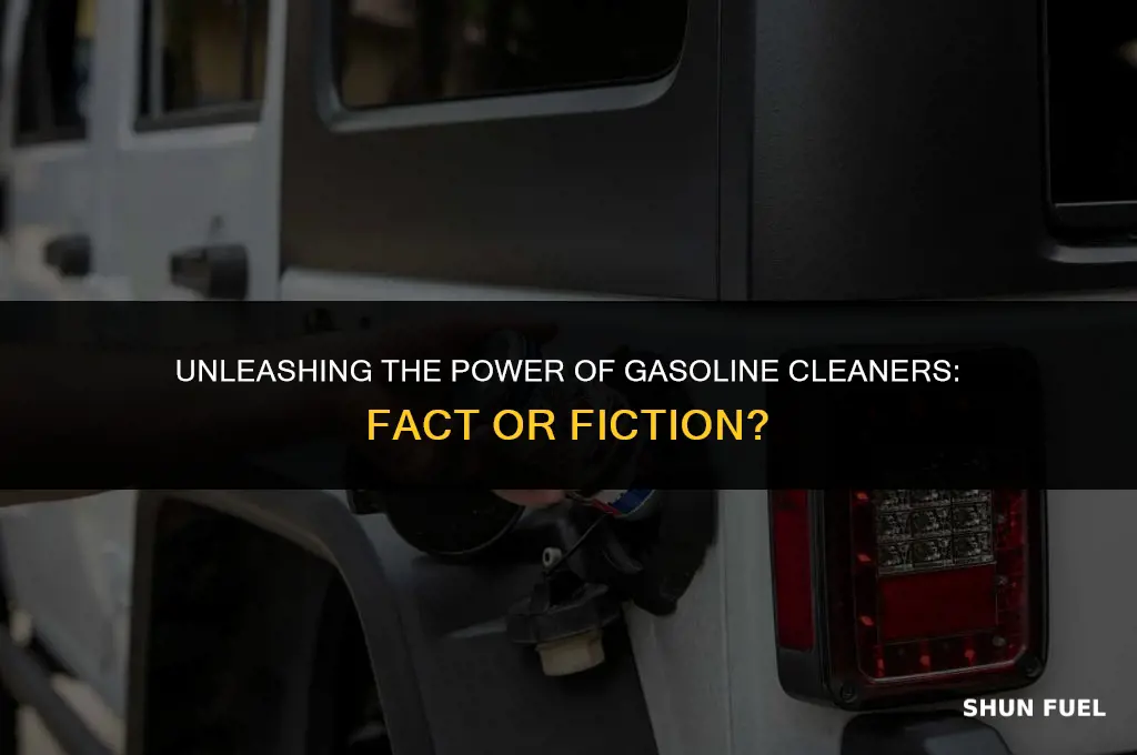 do gasoline cleaners work