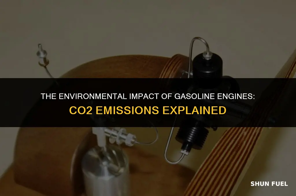 do gasoline engines produce co2