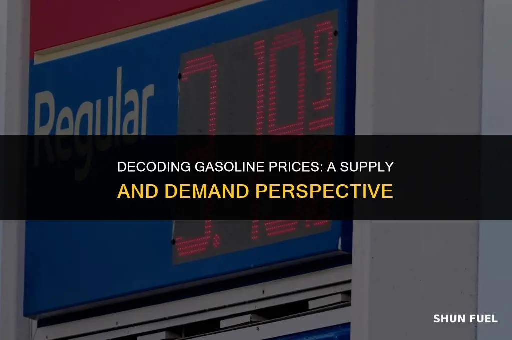 do gasoline prices reflect supply and demand
