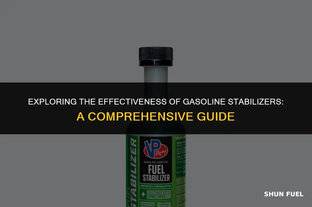 do gasoline stabilizers work