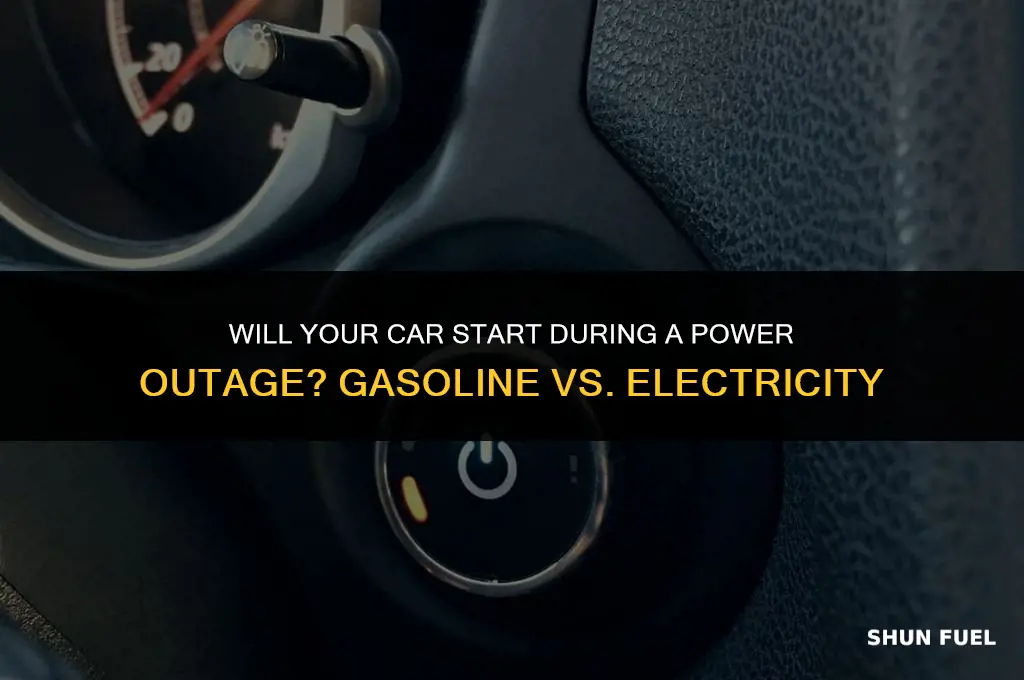 do gasolines run when electricity is off