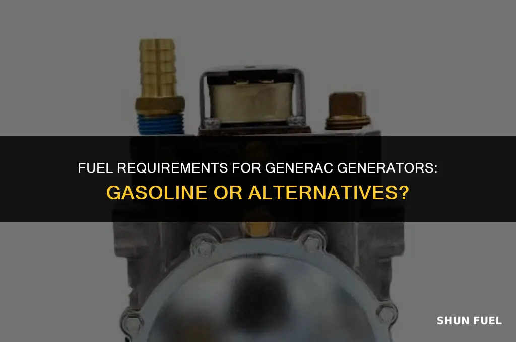 do generac require gasoline