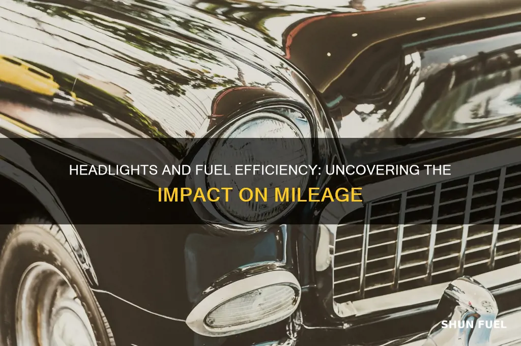 do headlights affect fuel consumption