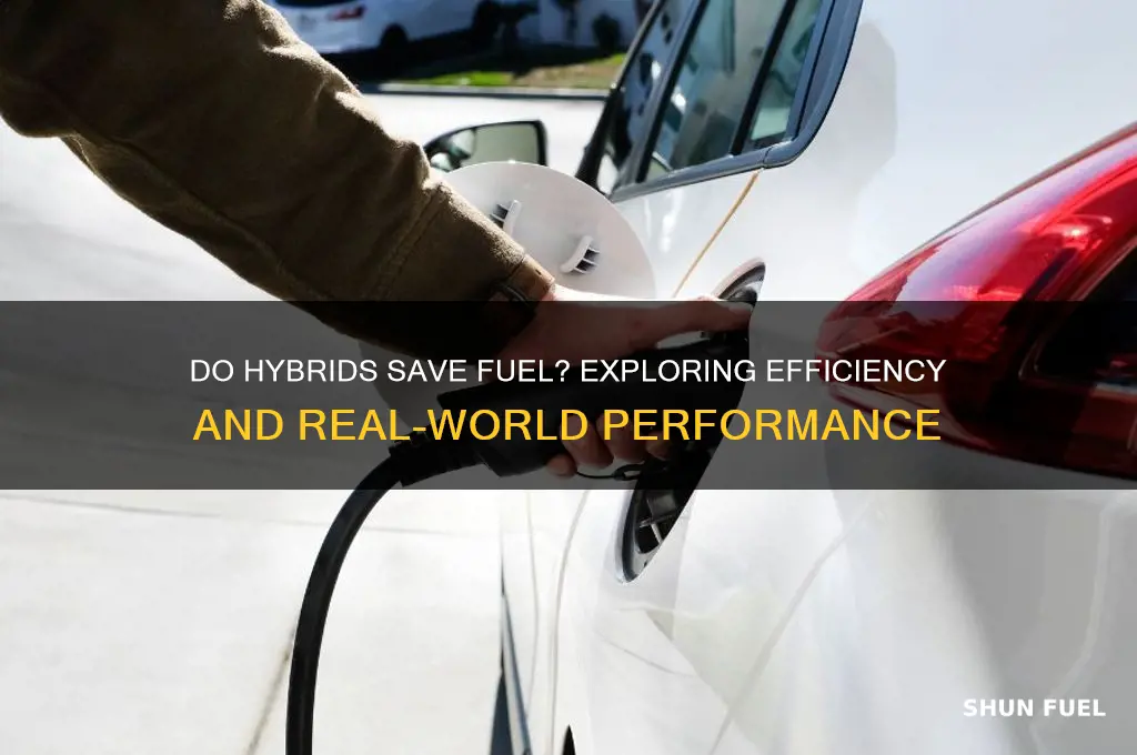 do hybrids use less fuel