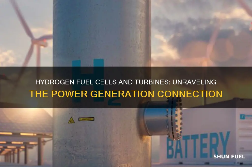 do hydrogen fuel cells use turbines
