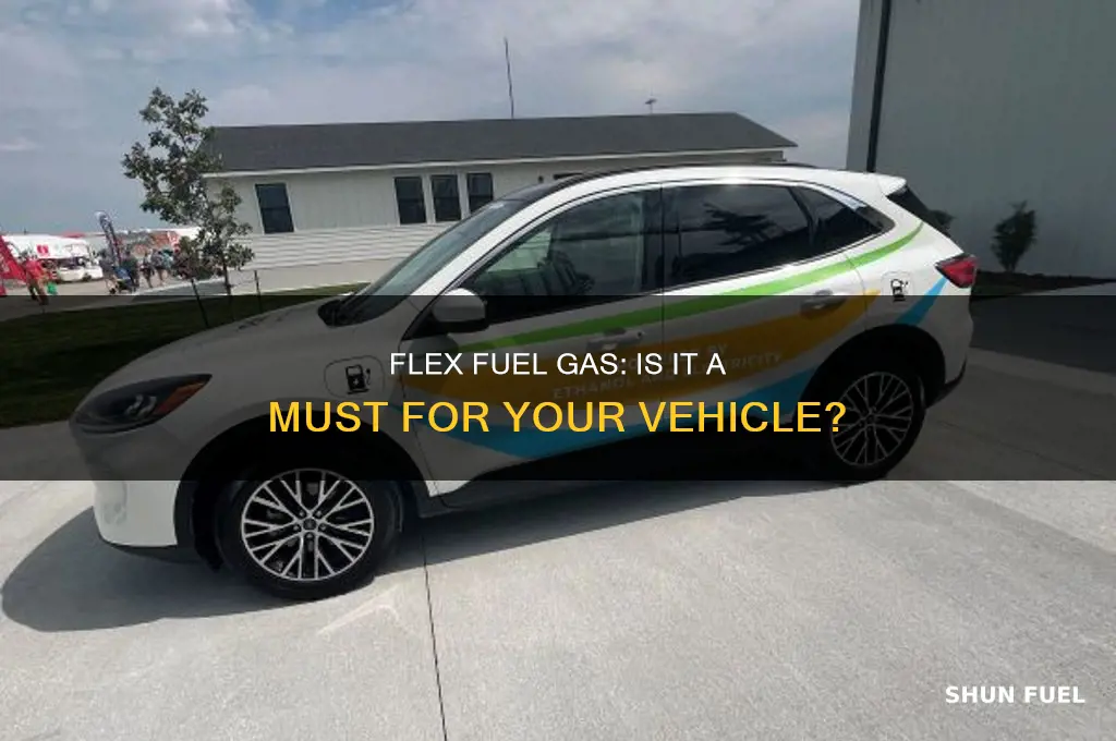 do i have to use flex fuel gas