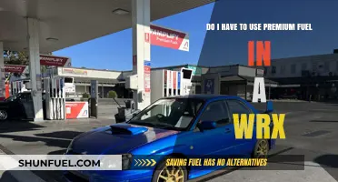 WRX Fuel Requirements: Premium Gasoline Necessary or Optional?