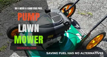 Carb for Fuel Pump Lawn Mower: Do You Really Need It?