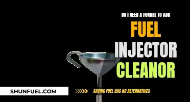 When to Use a Funnel for Fuel Injector Cleaner