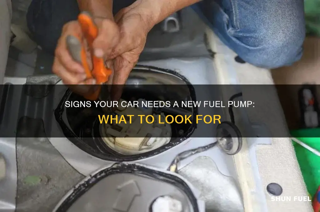 do i need a new fuel pump