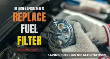 Specialty Tools for Fuel Filter Replacement: Are They Necessary?