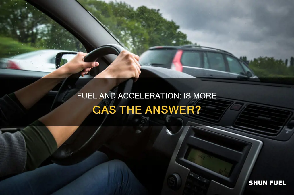 do i need more fuel car feels sluggish when accelerating