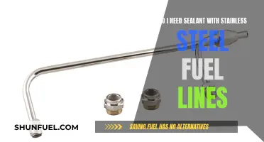 Stainless Steel Fuel Lines: Sealant Necessity Unveiled