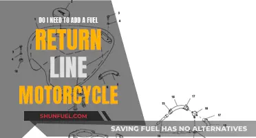 Motorcycle Fuel Return Line: Is It Necessary?