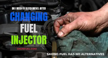 When to Bleed Diesel After Changing Fuel Injectors?