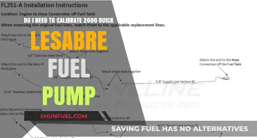 Should You Calibrate a 2000 Buick LeSabre Fuel Pump?