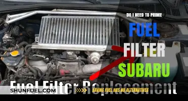 Fuel Filter Maintenance: Priming for Subaru Performance
