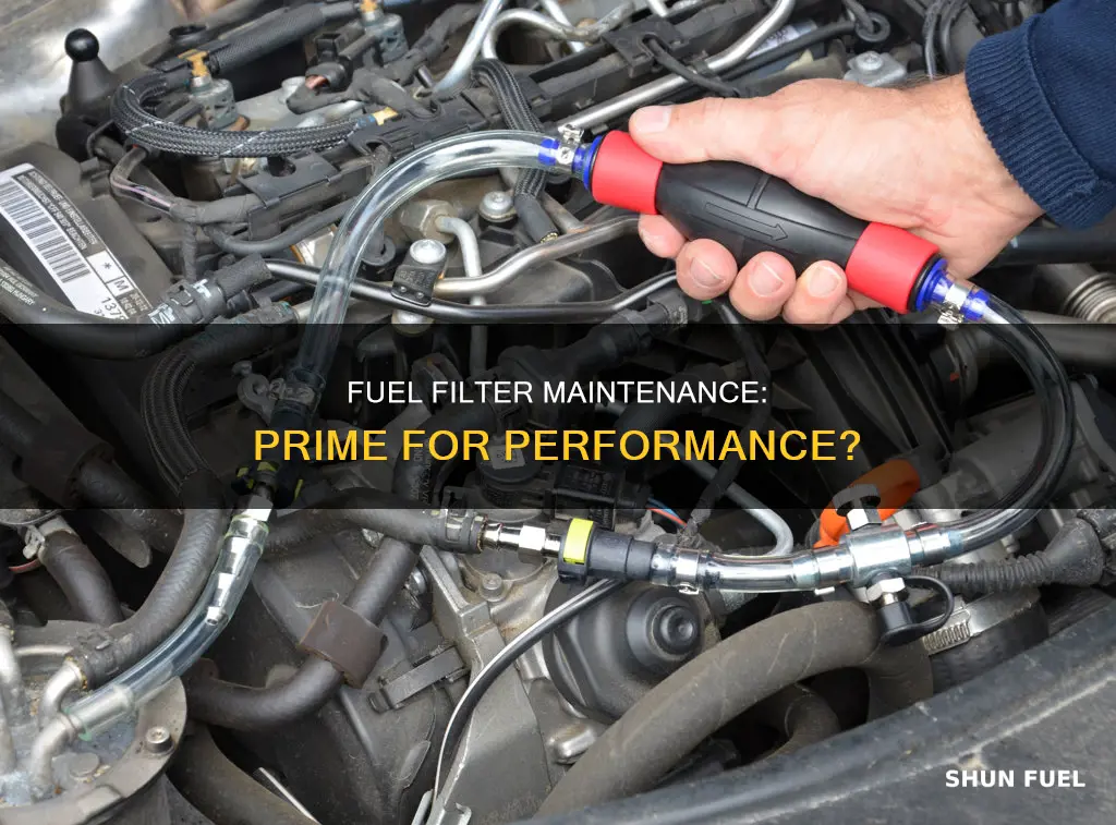 do i need to prime fuel filter