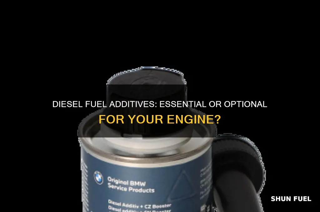 do i need to use diesel fuel additives