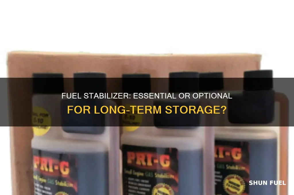 do i need to use fuel stabilizer