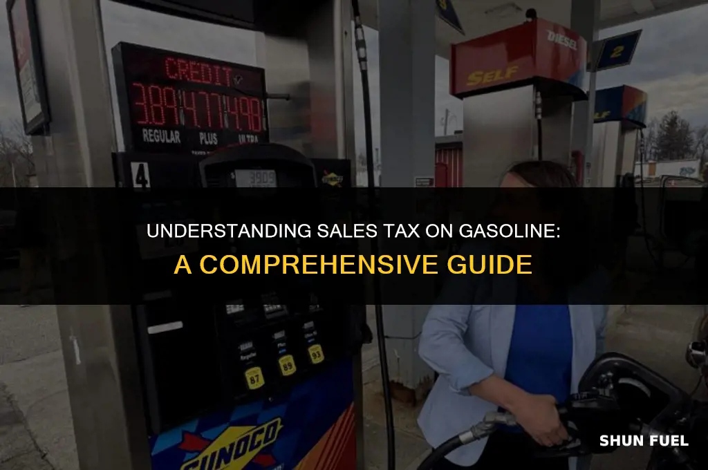 do i pay sales tax on gasoline
